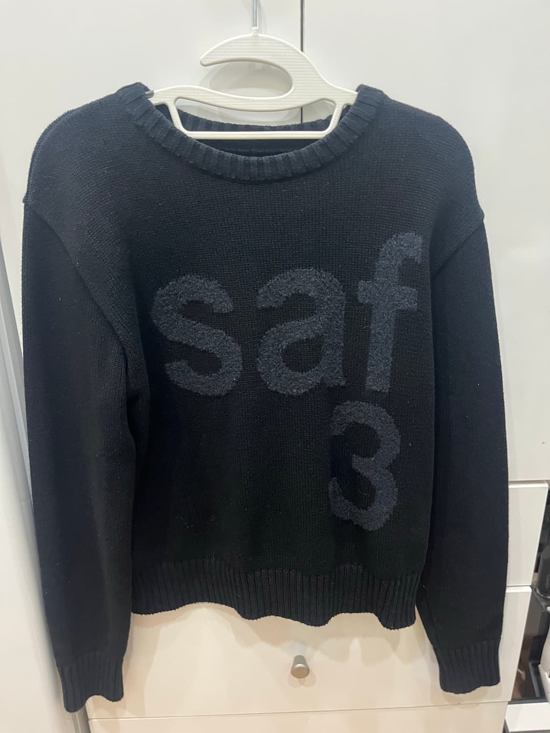 Basic Safari Knit (Black) 1사이즈 판매합니다 상품이미지2