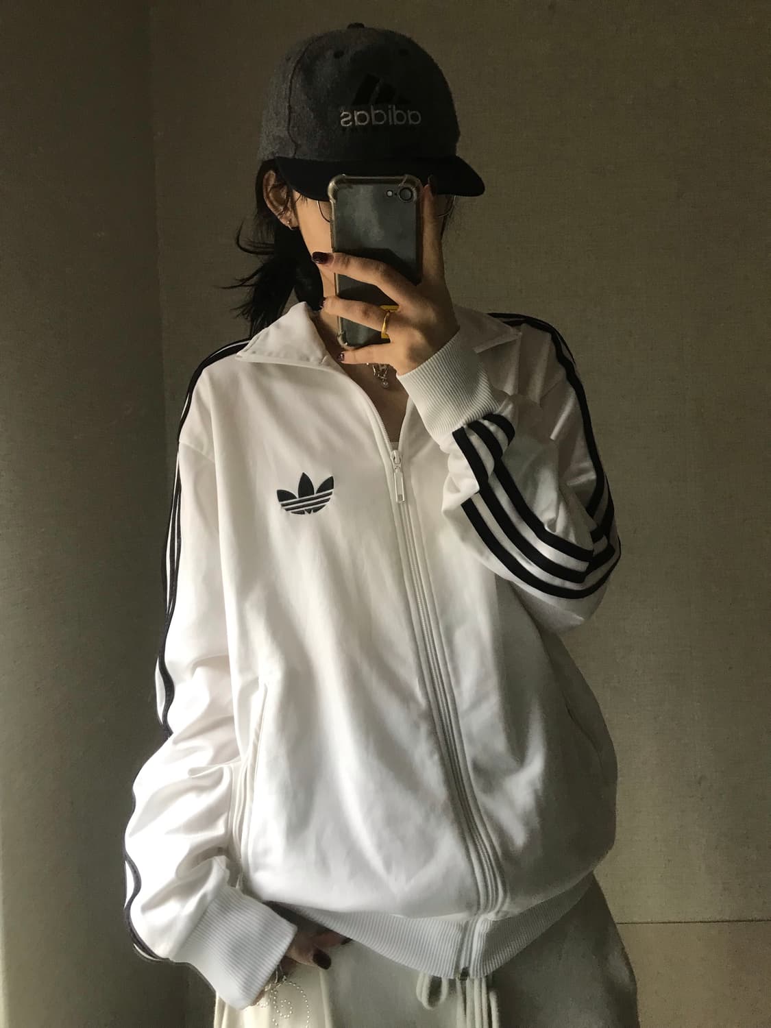 아디다스 흰검 구파이어버드 져지 상품이미지5