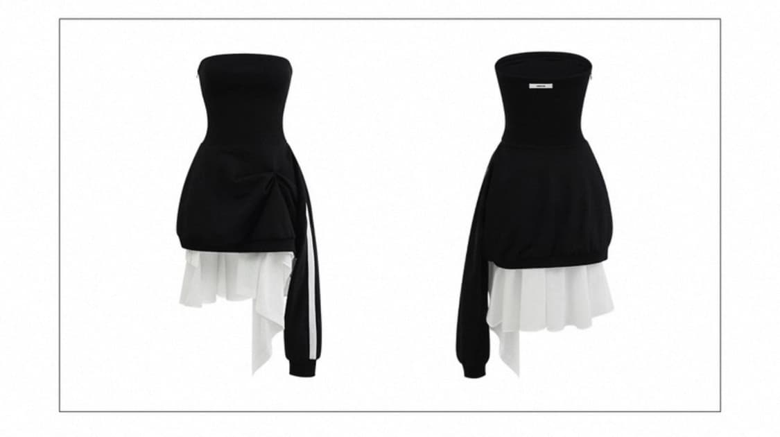 detail tube one piece 상품이미지4