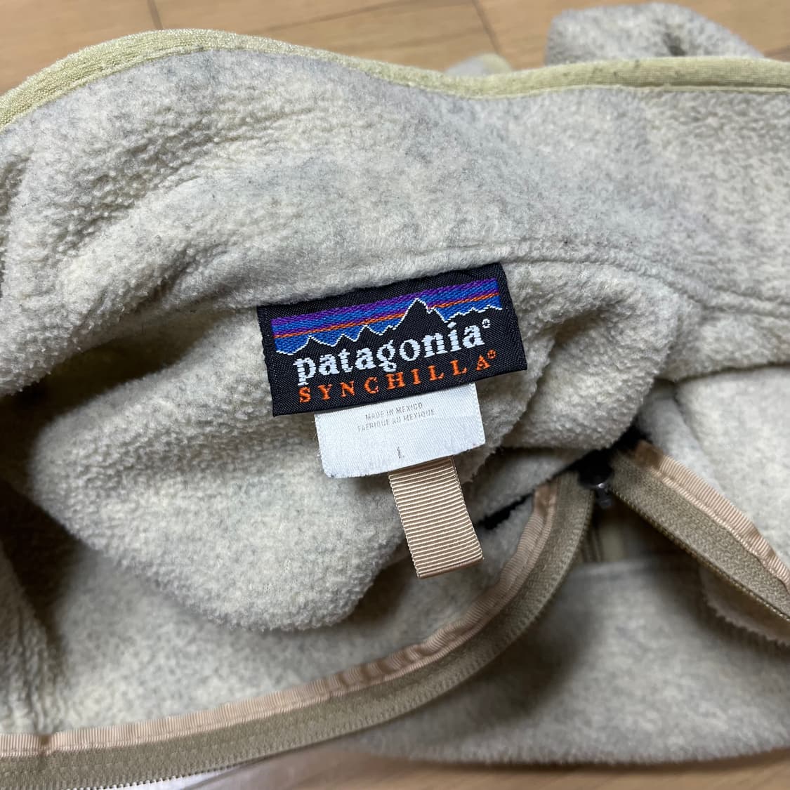 파타고니아 마수피얼 신칠라 하프 집업 빈티지 모델 상품이미지3