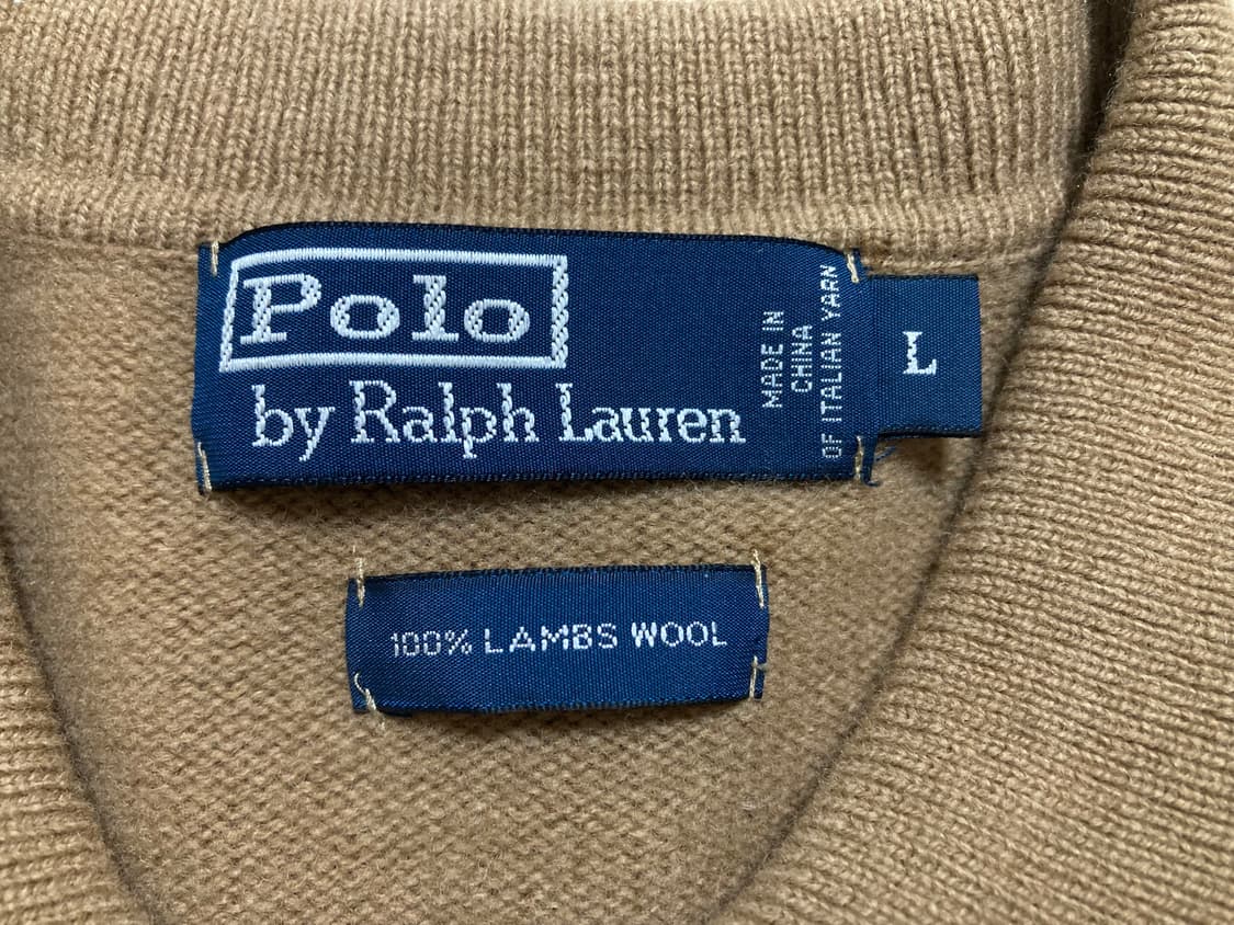 폴로 울 카라니트 L(105) 판매 상품이미지7