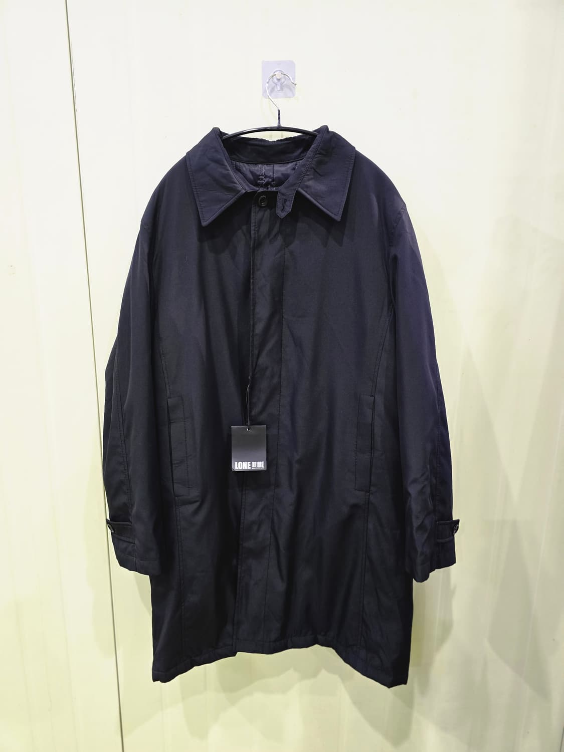 LONE JUNG WOOK JUN 블랙 코트 105 상품이미지1