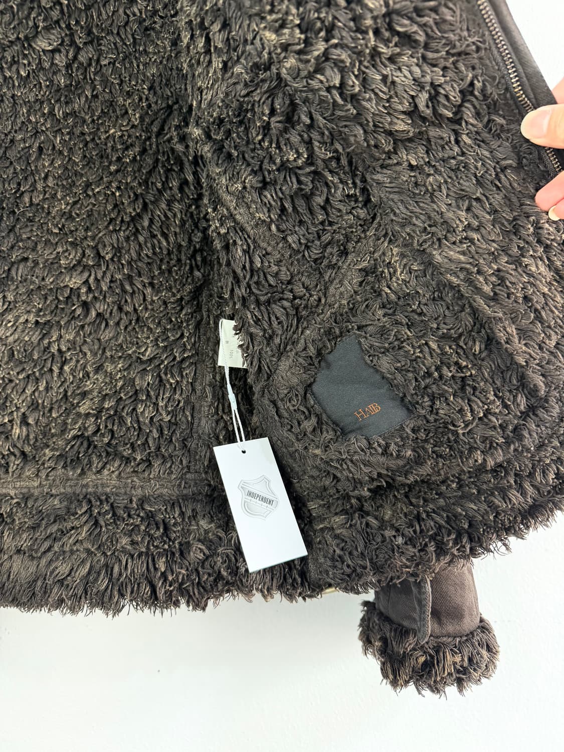 HALB by 키미노리 모리시타 체인 트리밍 필드 자켓 상품이미지5