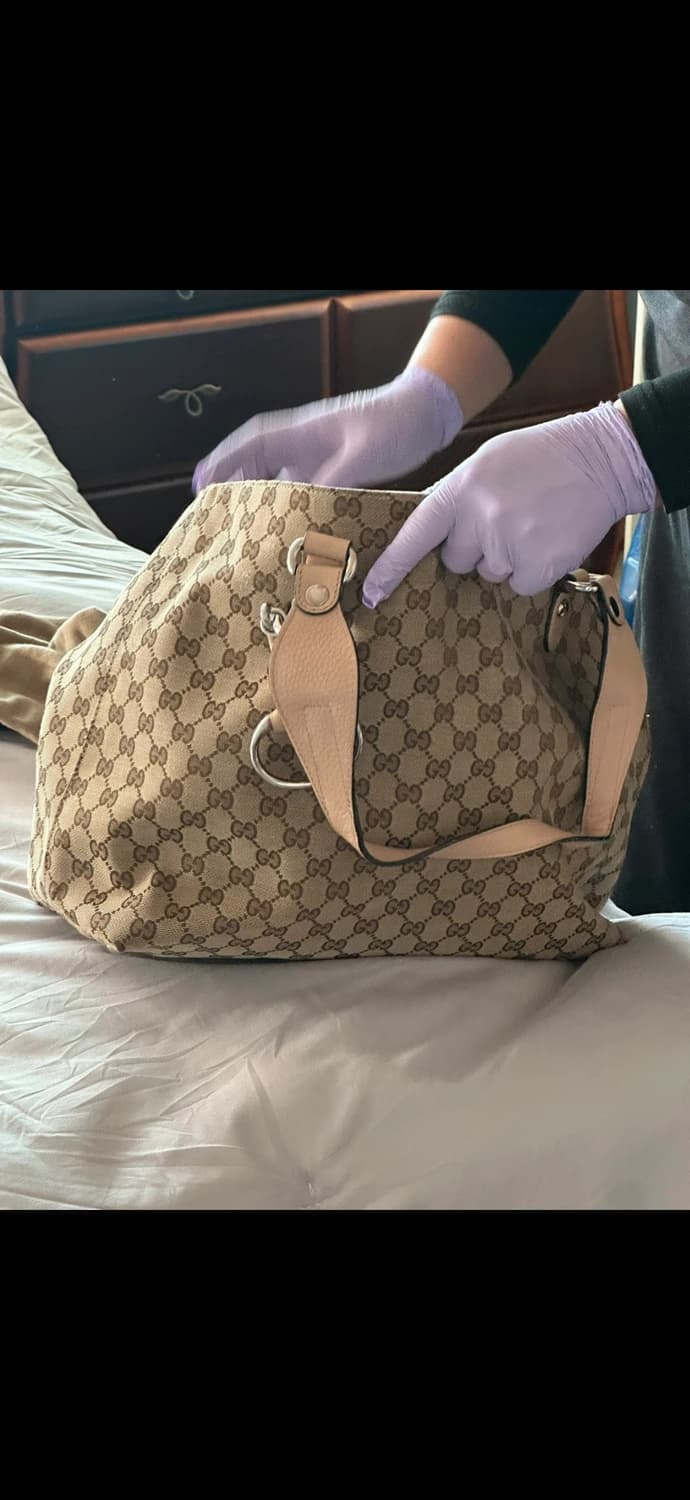 구찌 GG 패턴 토트백 상품이미지2