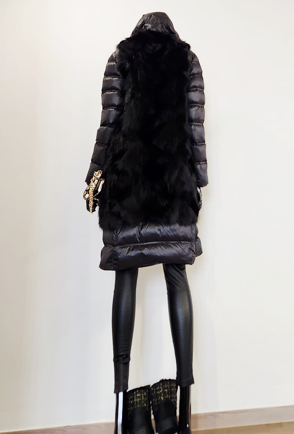 폭스 롱베스트 블랙  상품이미지5