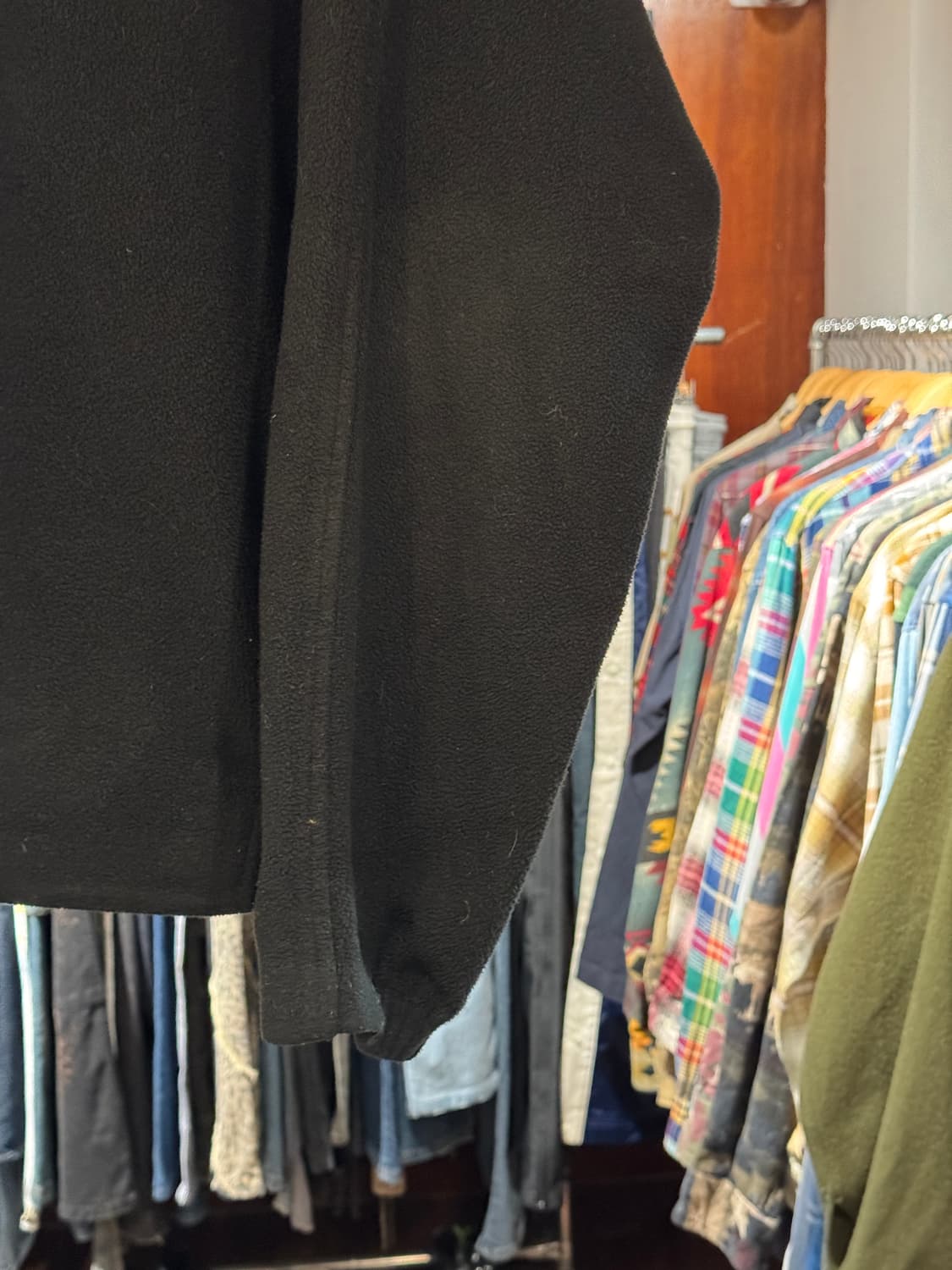 오클리 플리스 집업 자켓 블랙 고프코어 L 상품이미지3