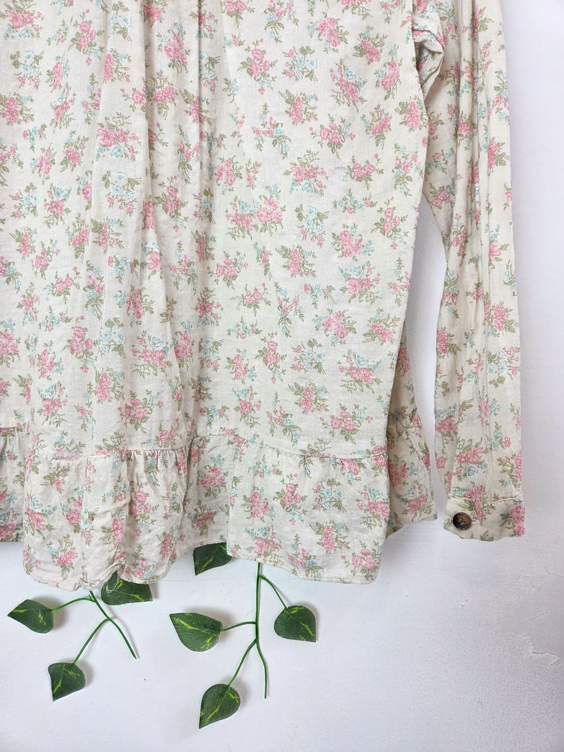 잔꽃 코지 블라우스 상품이미지6