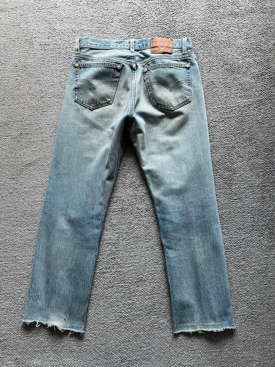 90s 리바이스 501XX 미제 중청 34사이즈 컷오프 상품이미지3