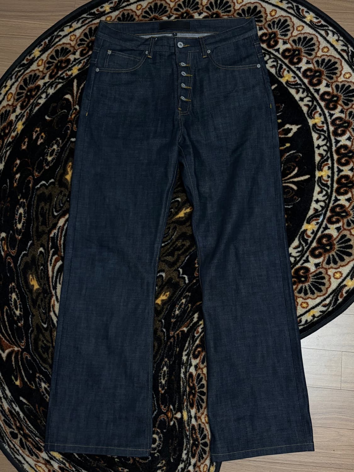 RAW DENIM JAPANESE BOOTCUT FIT BLUE L 상품이미지2
