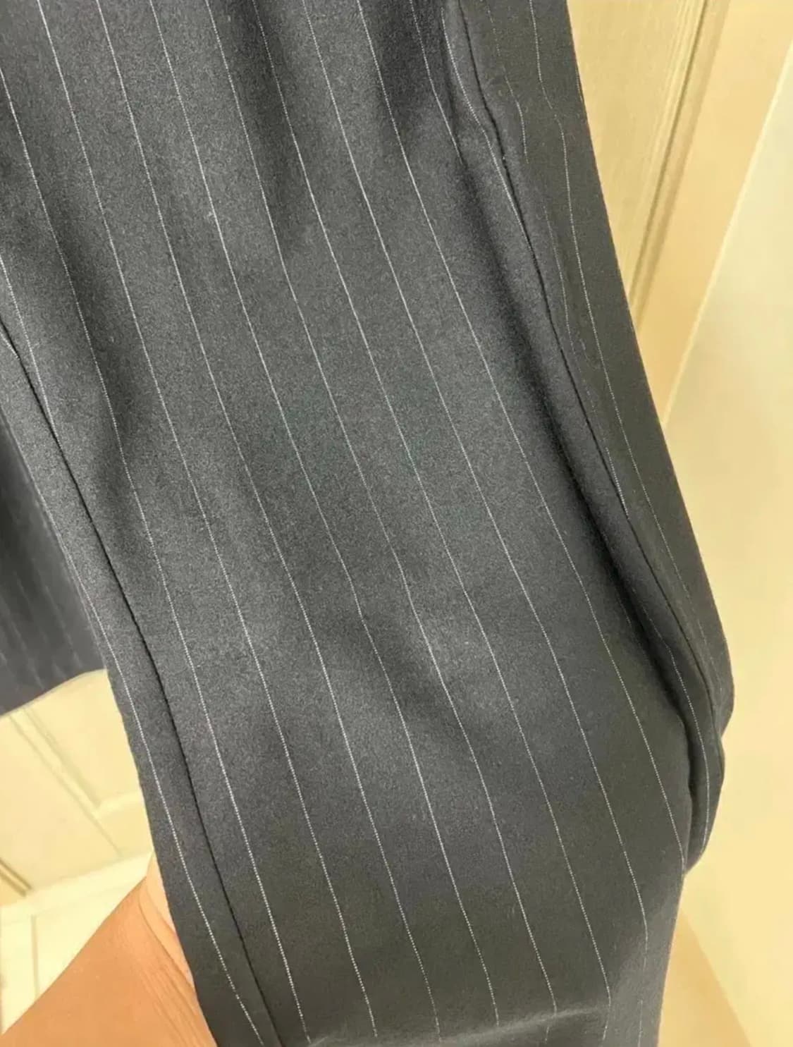 카네마사필 울 스트라이프 팬츠 상품이미지2