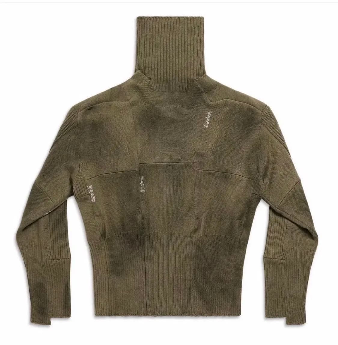 [L] 발렌시아가 업사이클링 삭스 스웨터 상품이미지3