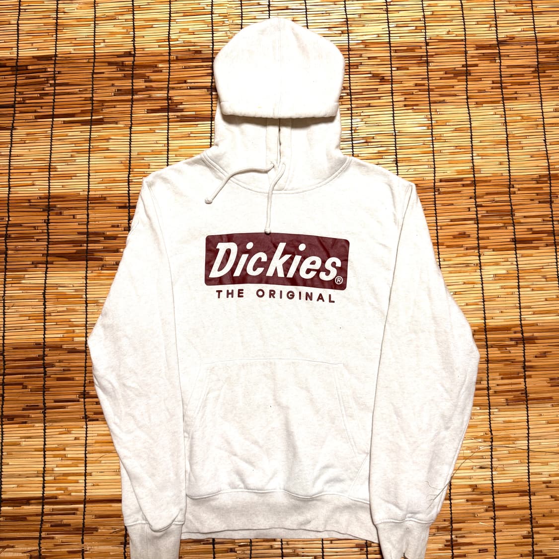 디키즈 화이트 스펠아웃 로고 후드티 L 상품이미지1