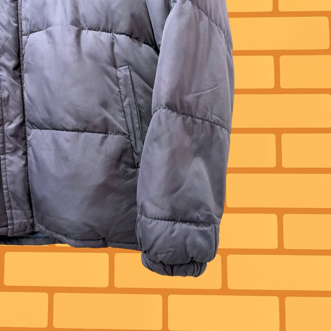 90s 나이키 패딩 다운 자켓 (L) 상품이미지3