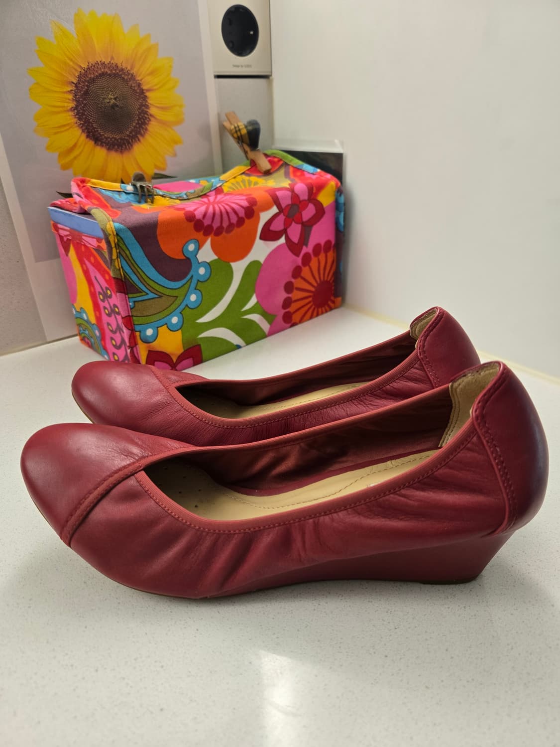 GEOX 여성 양가죽 구두 새상품 (5 cm굽 편한신발) 가격인하 상품이미지1