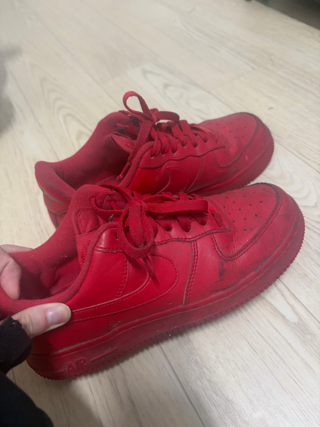 나이키 레드 에어포스 240 상품이미지2