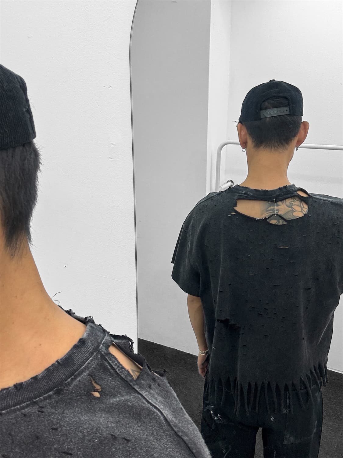 빈티지 핑크 반팔 러닝 상품이미지4
