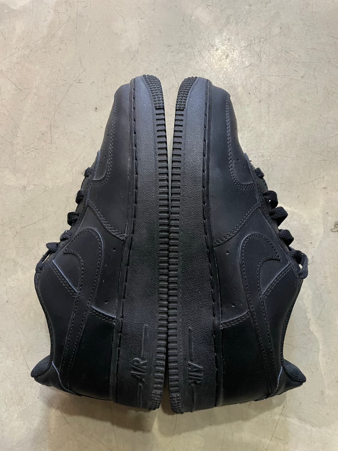 나이키 gs에어포스1 블랙 245 상품이미지4