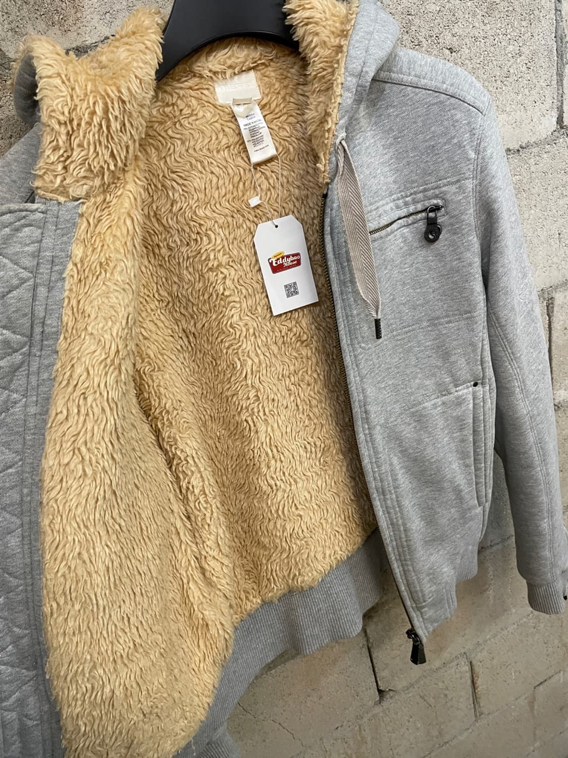 디젤 퍼 후드집업  상품이미지5