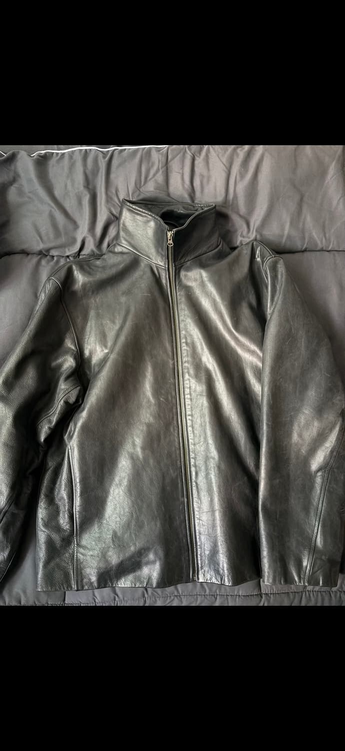 올드 갭 풀집 빈티지 리얼레더 자켓 상품이미지1