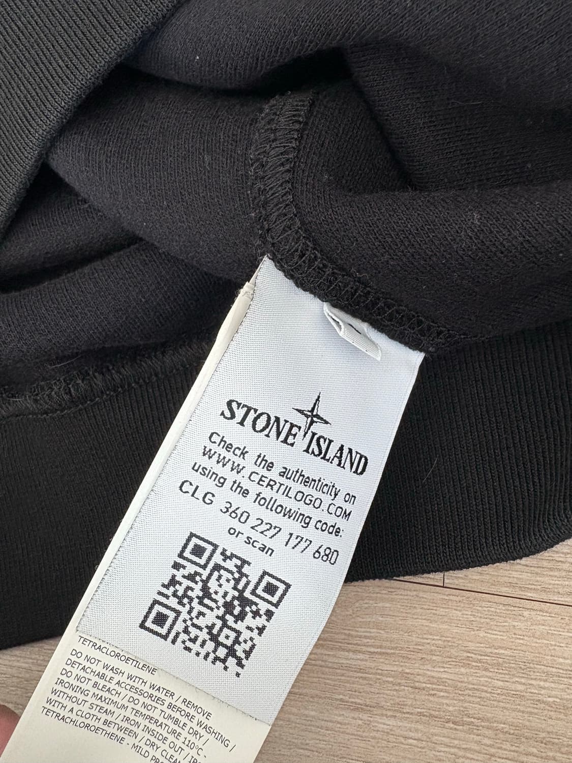 스톤아일랜드 고스트피스 쉐르파 맨투맨 상품이미지4