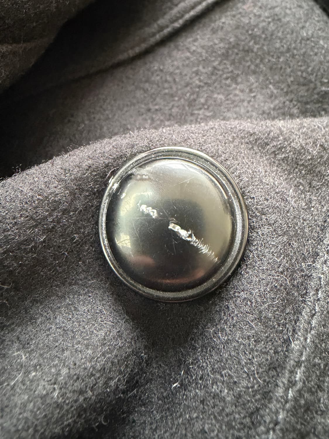 르메르 울 랩오버 블랙 LEMAIRE Wool Wrapover Coat 상품이미지7