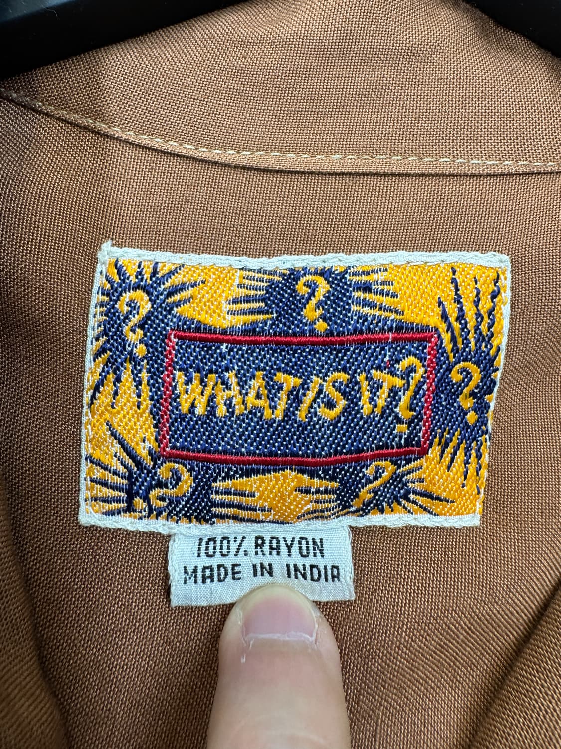 왓이즈잇? 90s 카툰 레이온 셔츠 상품이미지5