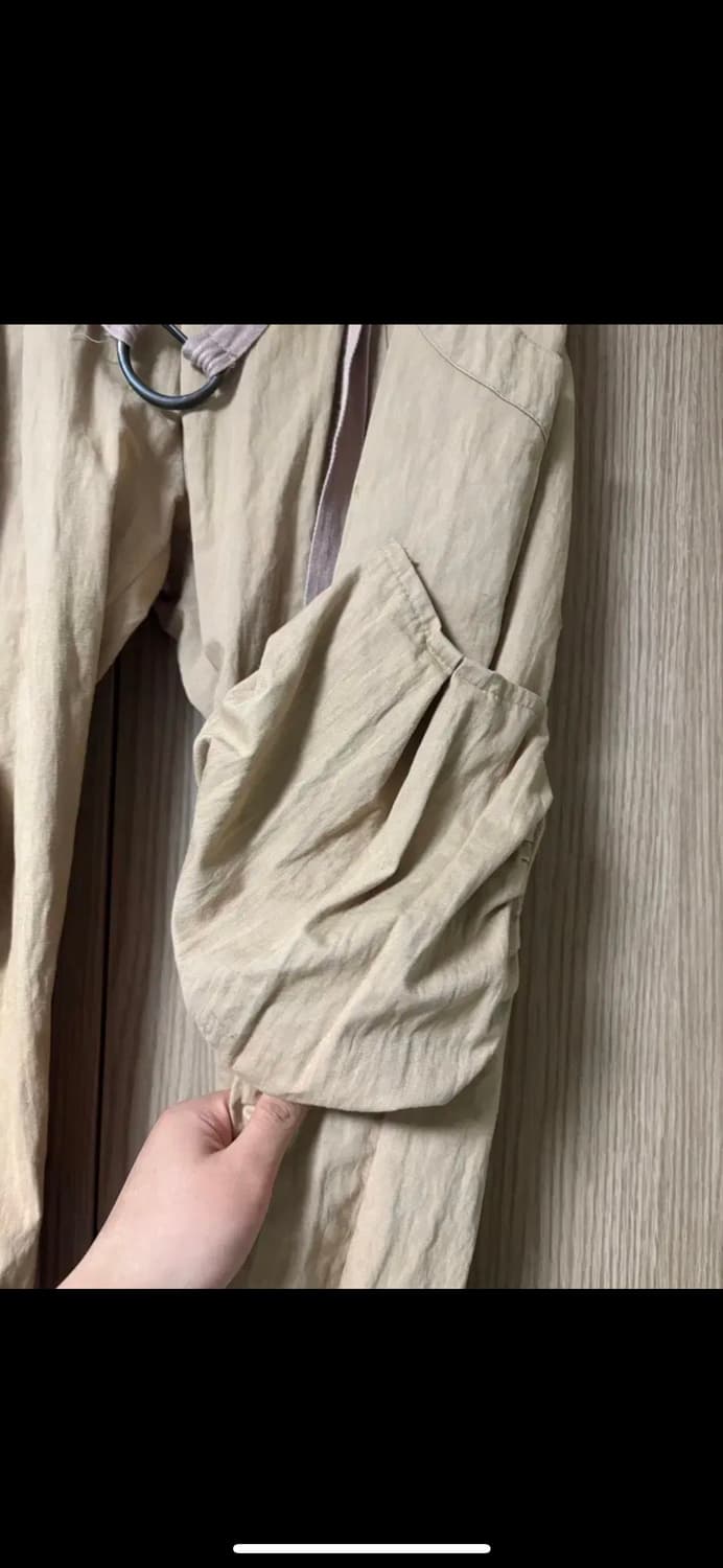 일본 빈티지 와이드 카고 스트랩 팬츠 상품이미지3