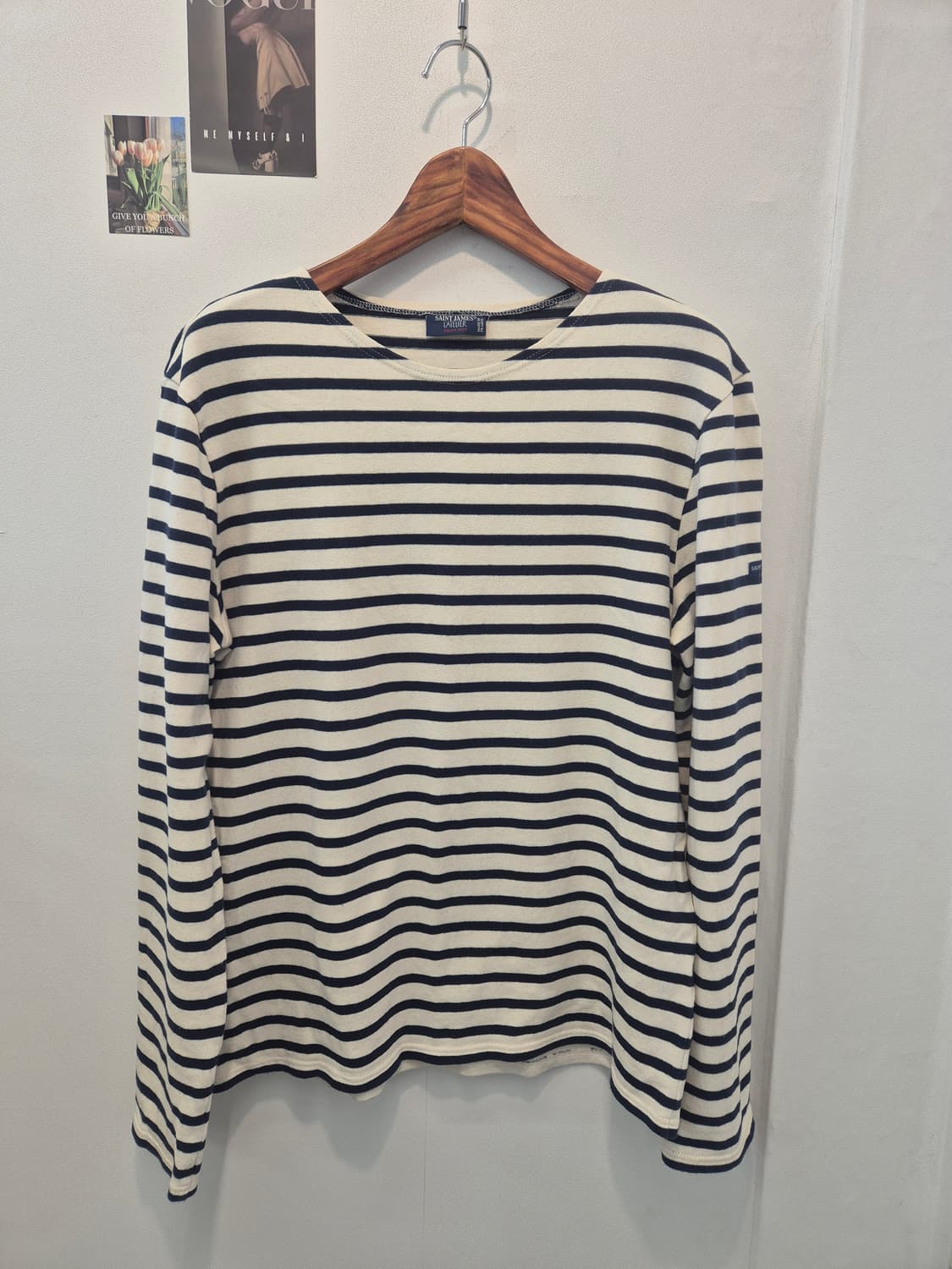 세인트 제임스 스트라이프 패턴 롱슬리브 티셔츠  XL
 상품이미지1