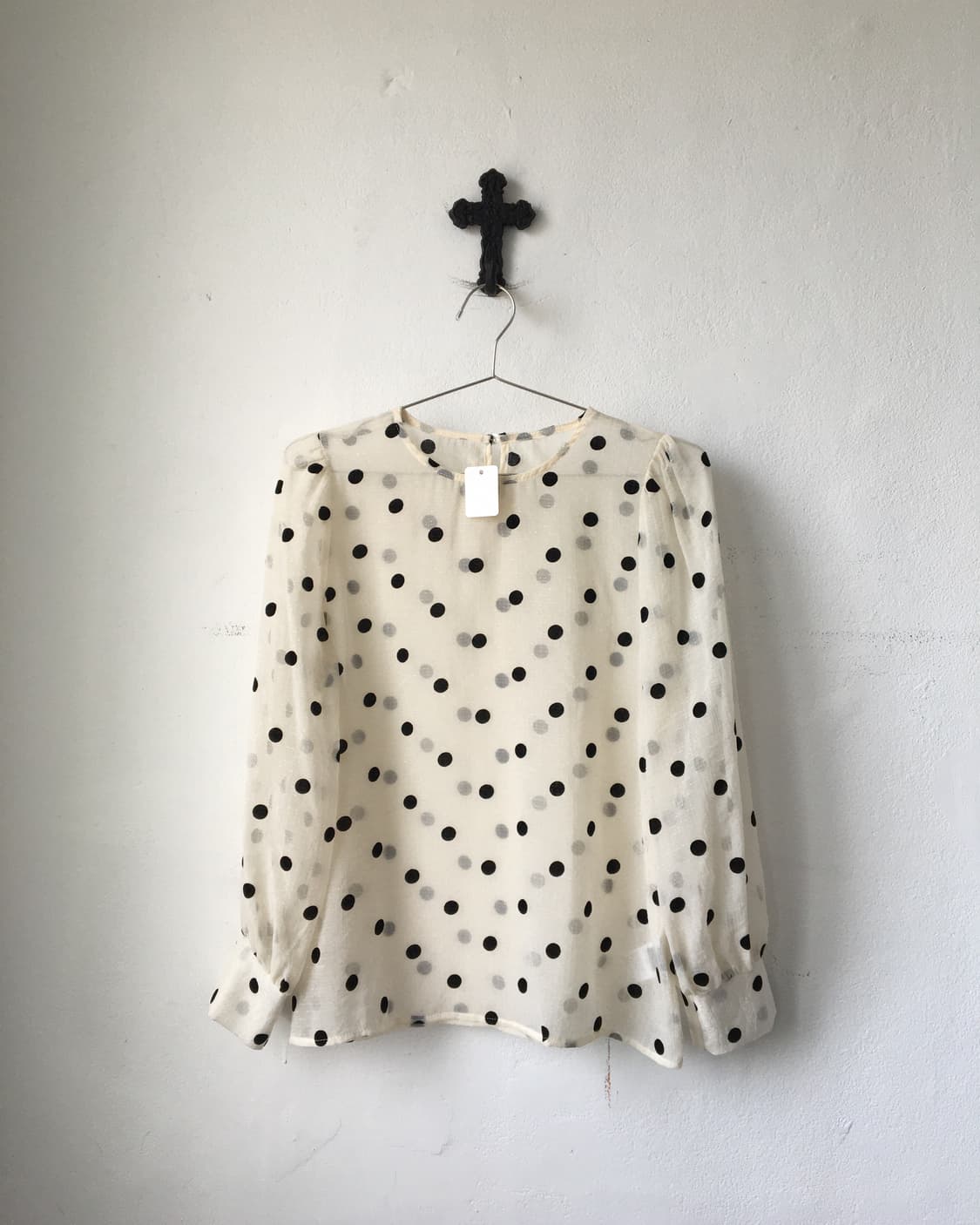 Dot pattern blouse 상품이미지2