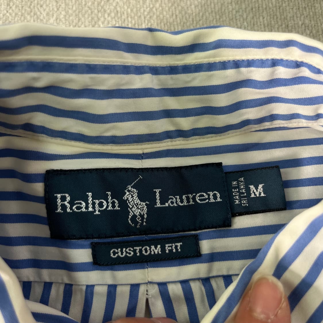 100 폴로랄프로렌 스트라이프 코튼 셔츠 상품이미지4