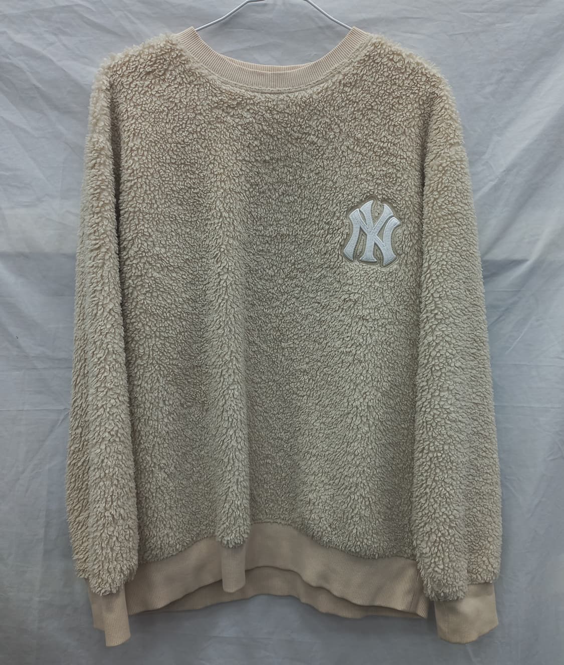 남자 MLB 양키즈 뽀글이 맨투맨 M(95) 상품이미지3