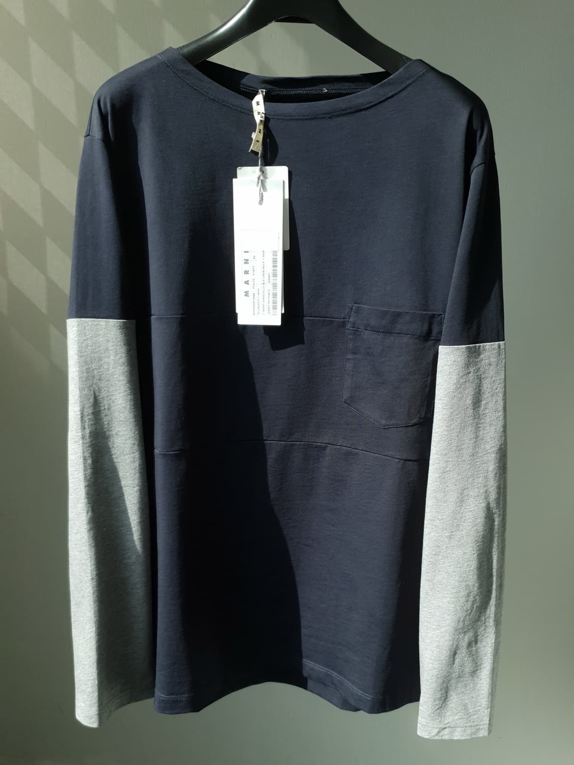 21F/W MARNI Color-Block L/S t-shirt 상품이미지2