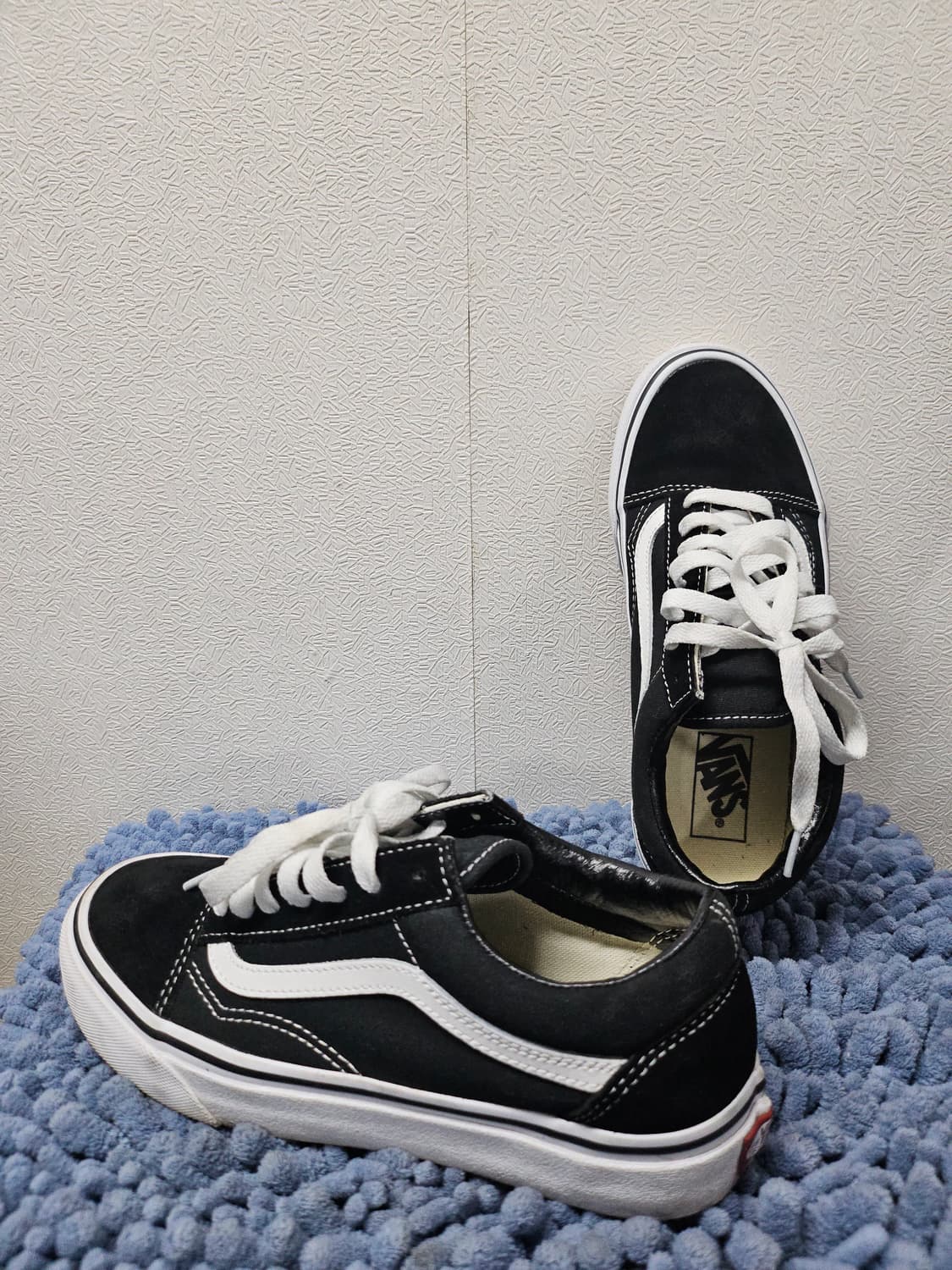 Vans Old Skool 반스 올드스쿨 블랙 스니커즈  240 상품이미지1