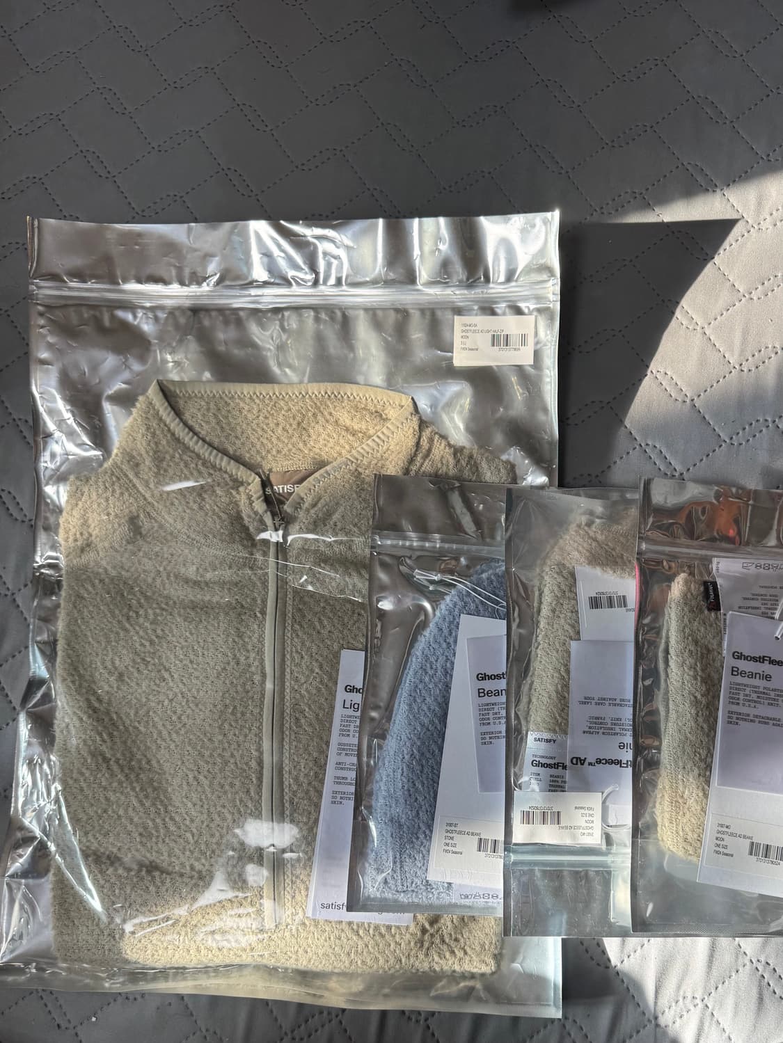 새티스파이 고스트플리스 하프 집업 문 컬러 라지 상품이미지2