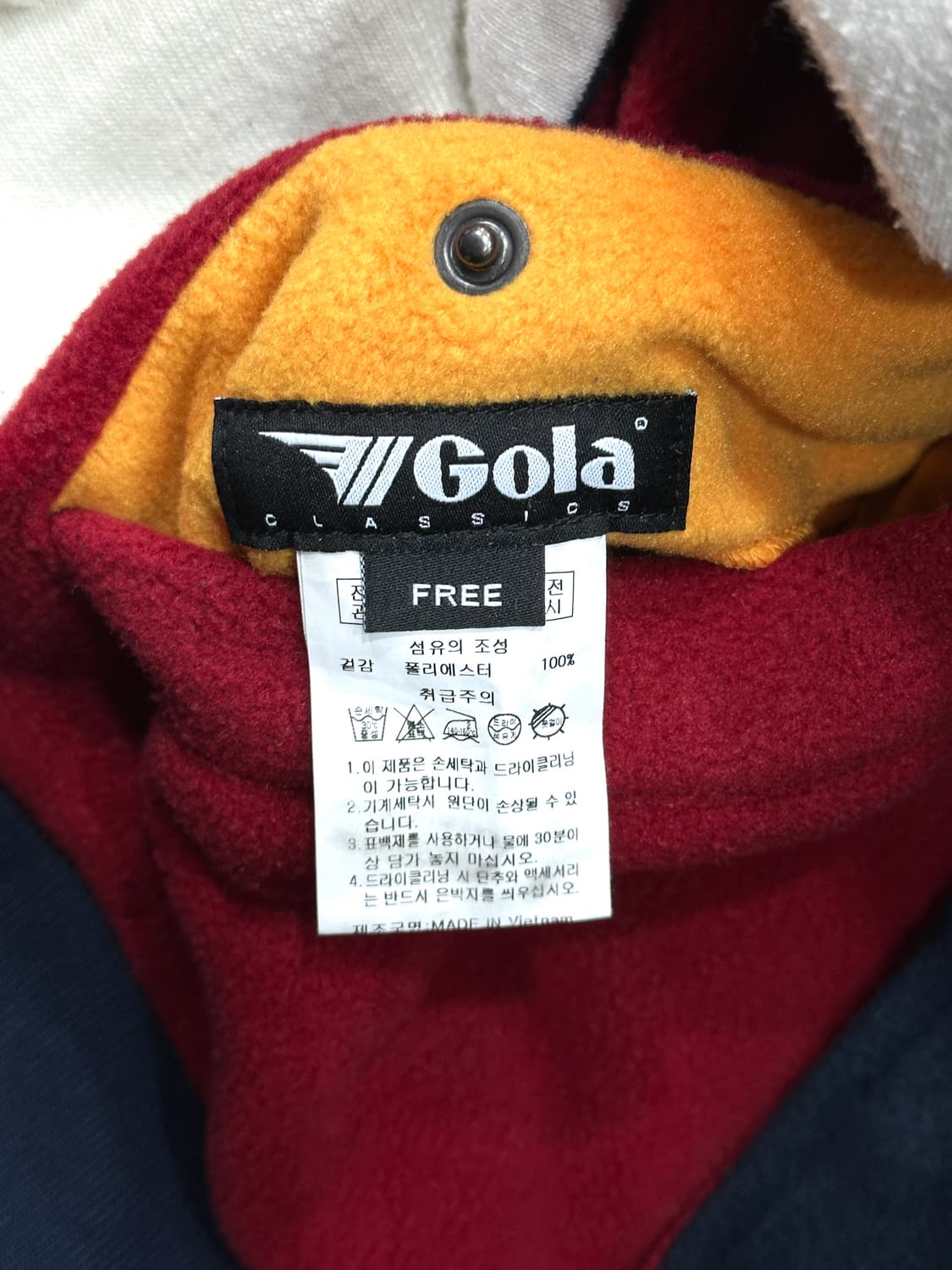 Gola 골라 리버시블 뽀글이 점퍼 상품이미지10