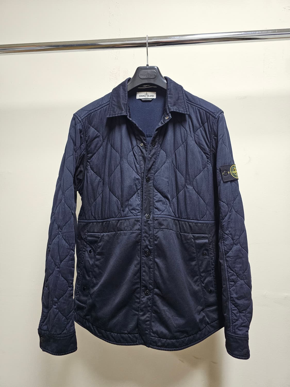 스톤아일랜드 퀼팅 코튼 자켓 상품이미지1
