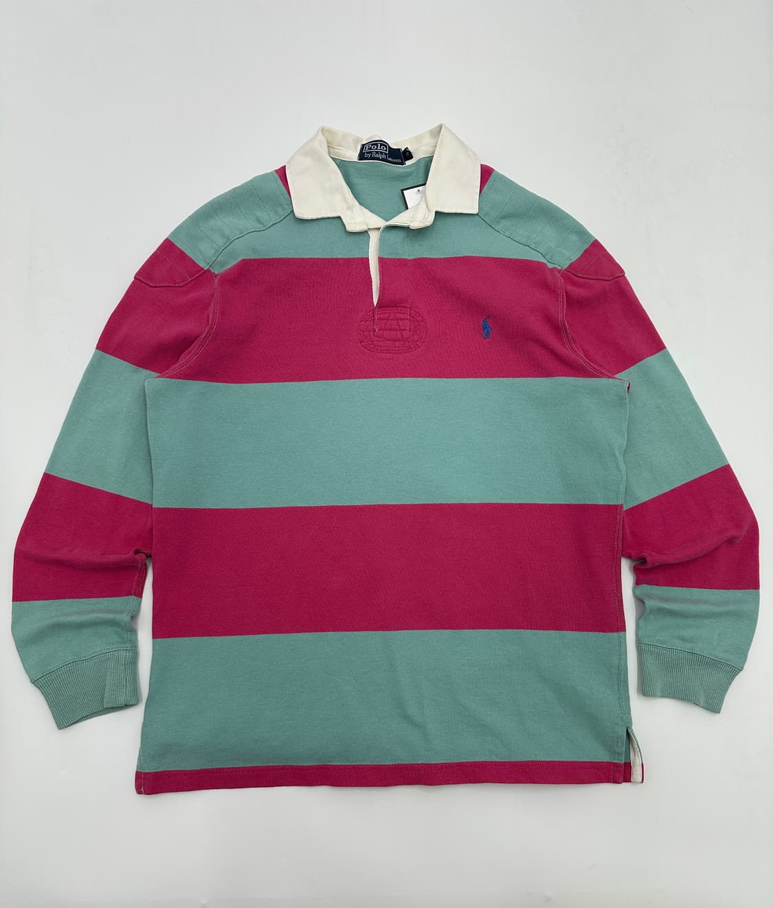 Polo 폴로 랄프로렌 카라 럭비 긴팔 티셔츠 상품이미지1