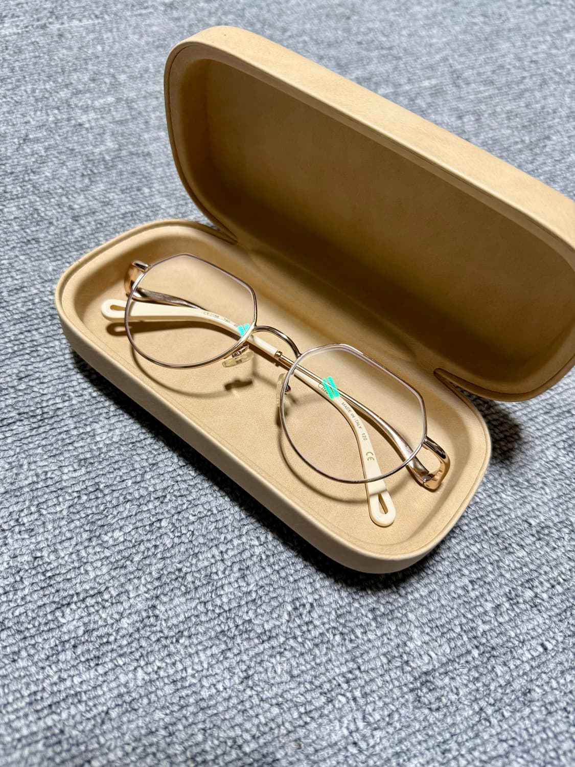 끌로에 CE2156 골드 메탈 안경 상품이미지1