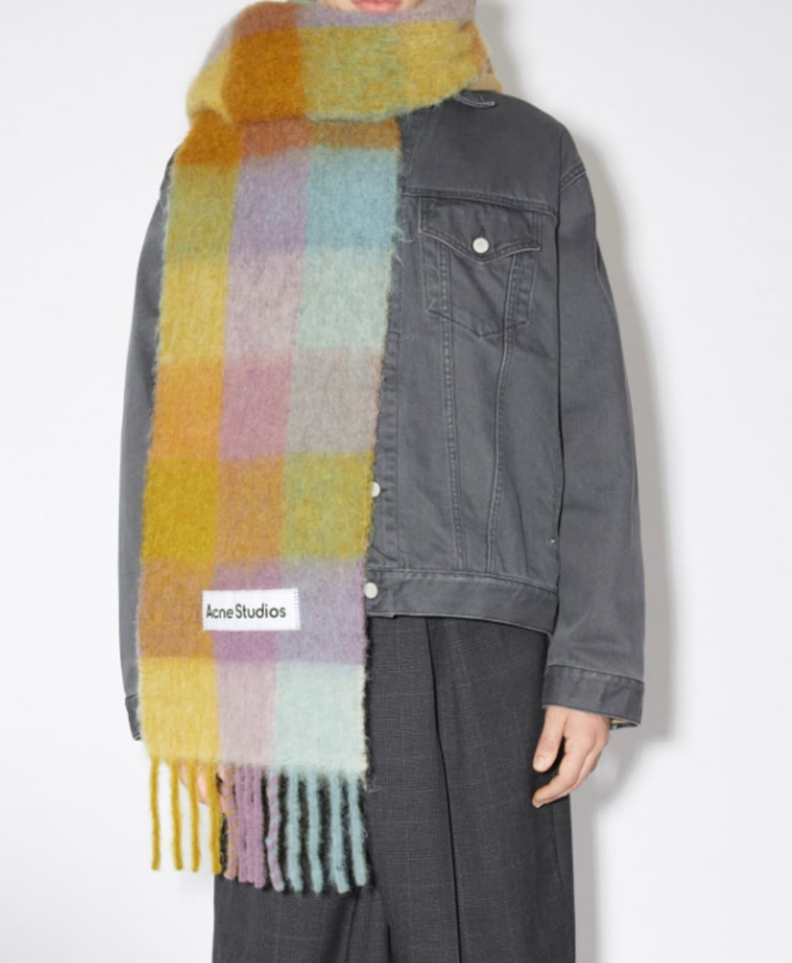아크네 스튜디오 멀티컬러 모헤어울머플러 남여공용 상품이미지10