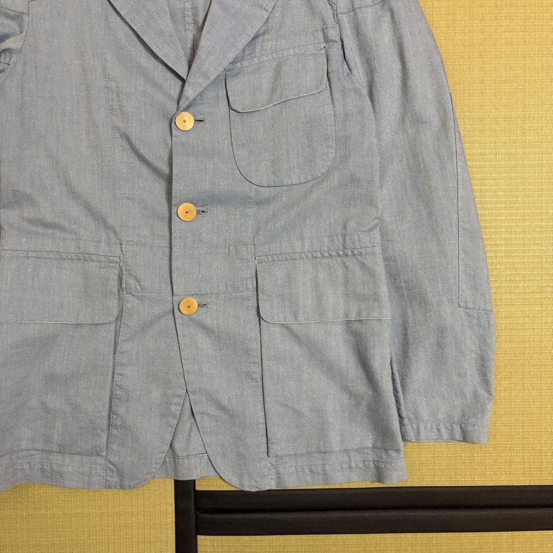 NIGEL CABOURN 나이젤카본 코튼 블레이저 상품이미지3