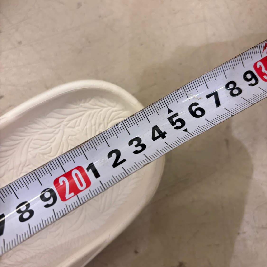 빈티지 화이트 쪼리 슬리퍼 상품이미지3