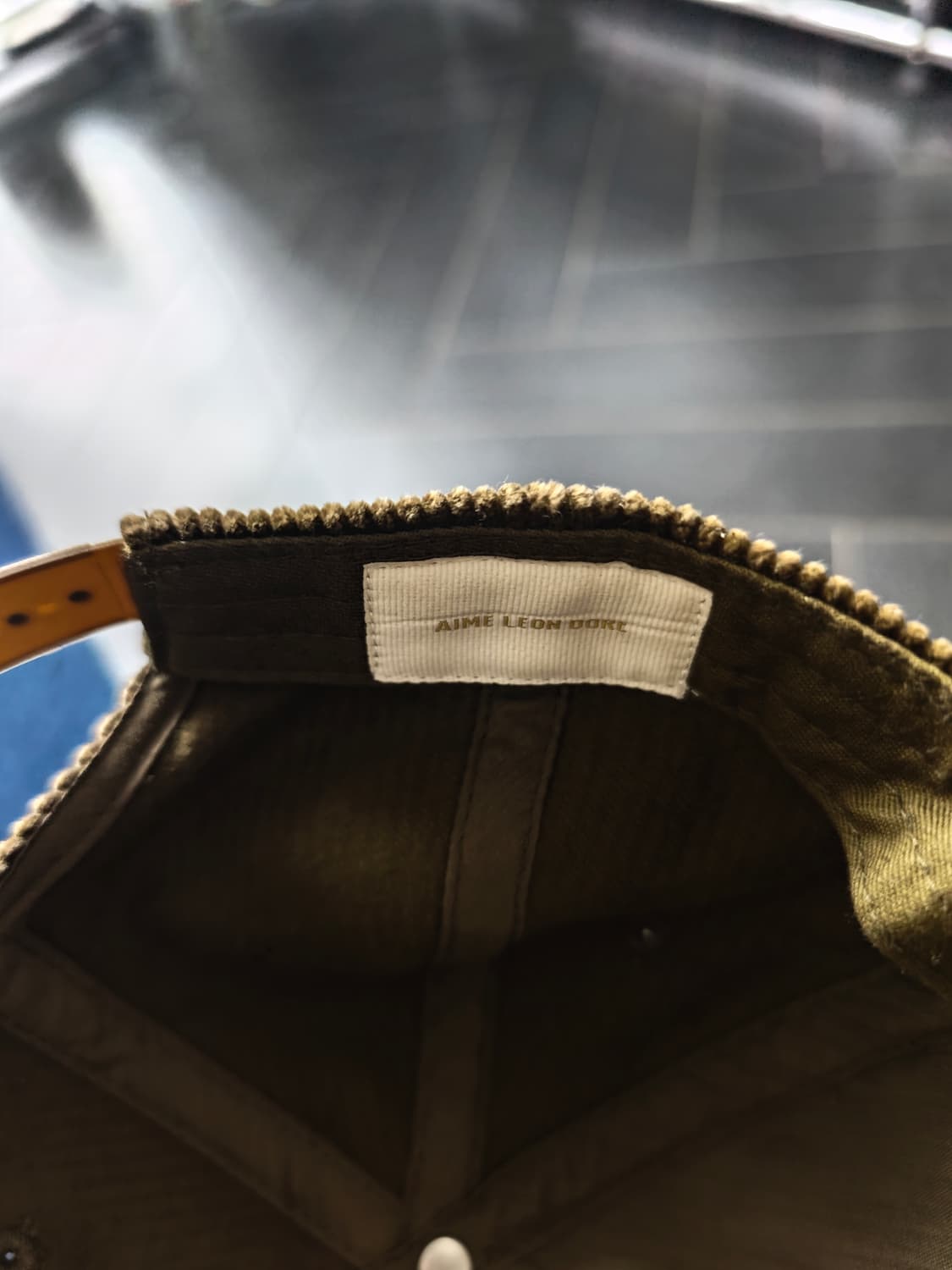 에임레온도르 코듀로이 볼캡 상품이미지8