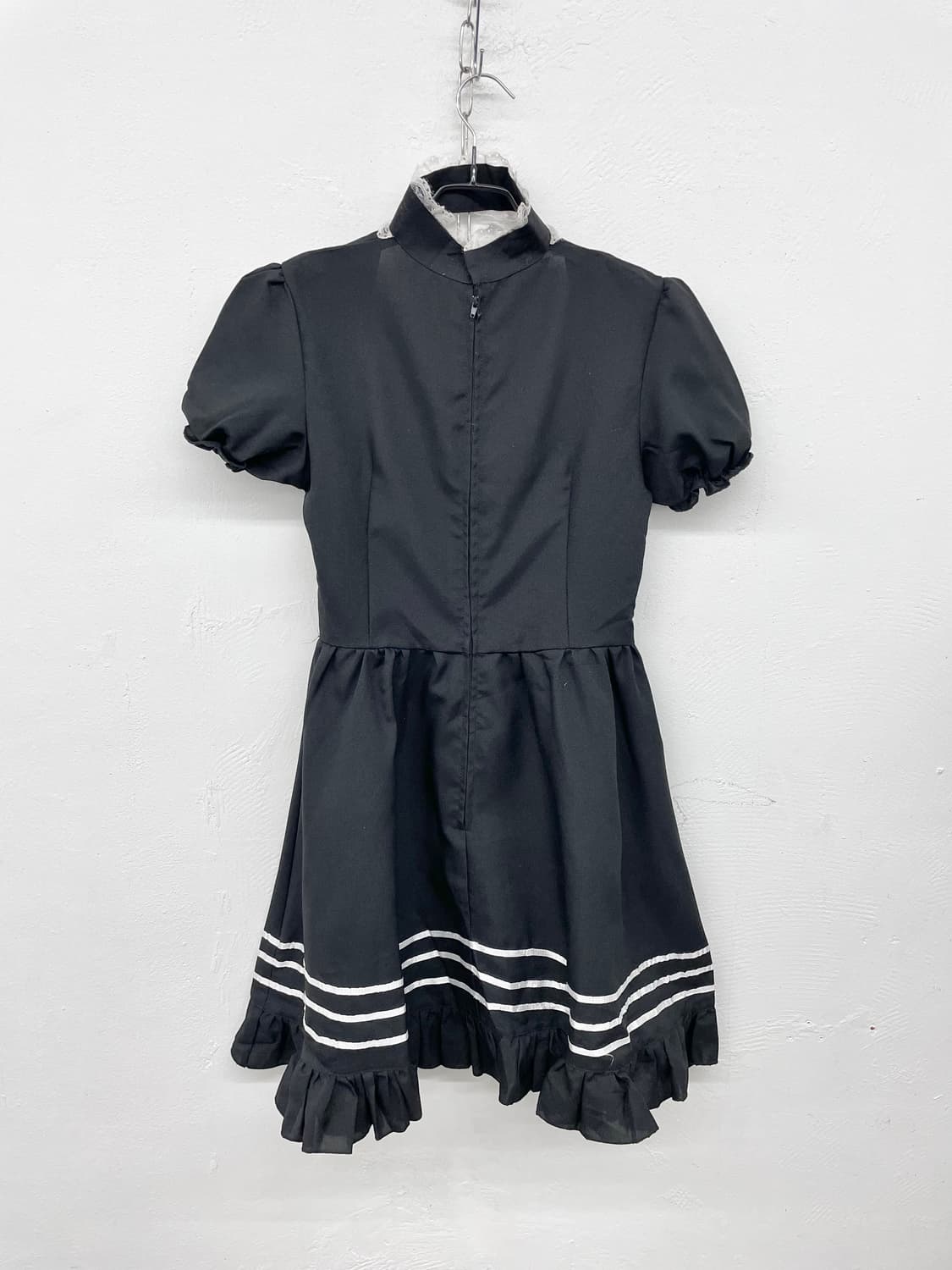 고딕 지뢰계 메이드 초커 원피스 상품이미지6