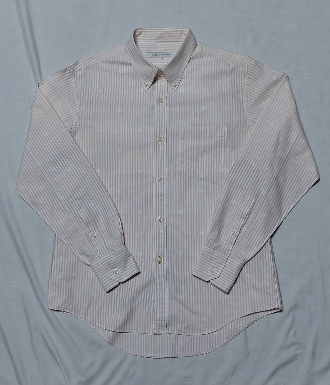 [L] Blacker by Steven Alan 스트라이프 버튼다운 셔츠 상품이미지1