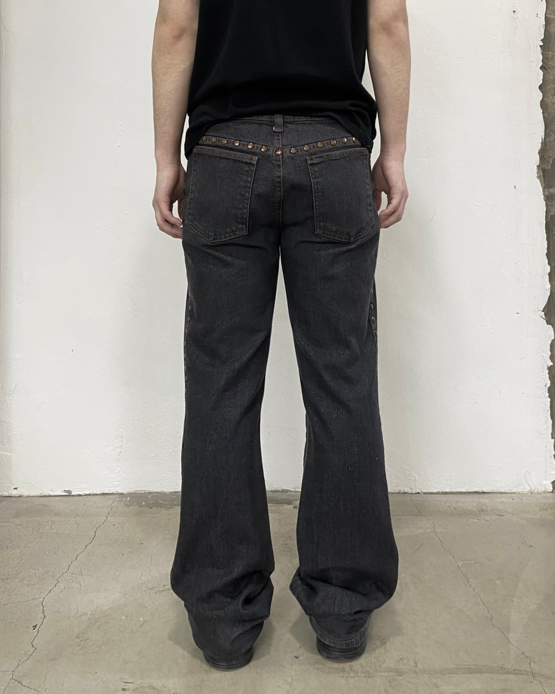 모스키노 스터드 플레어 팬츠 상품이미지1