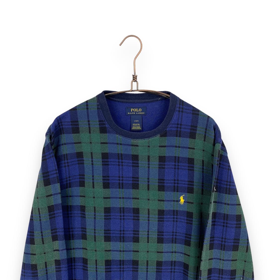 폴로랄프로렌 포니로고 체크패턴 롱슬리브 상품이미지3