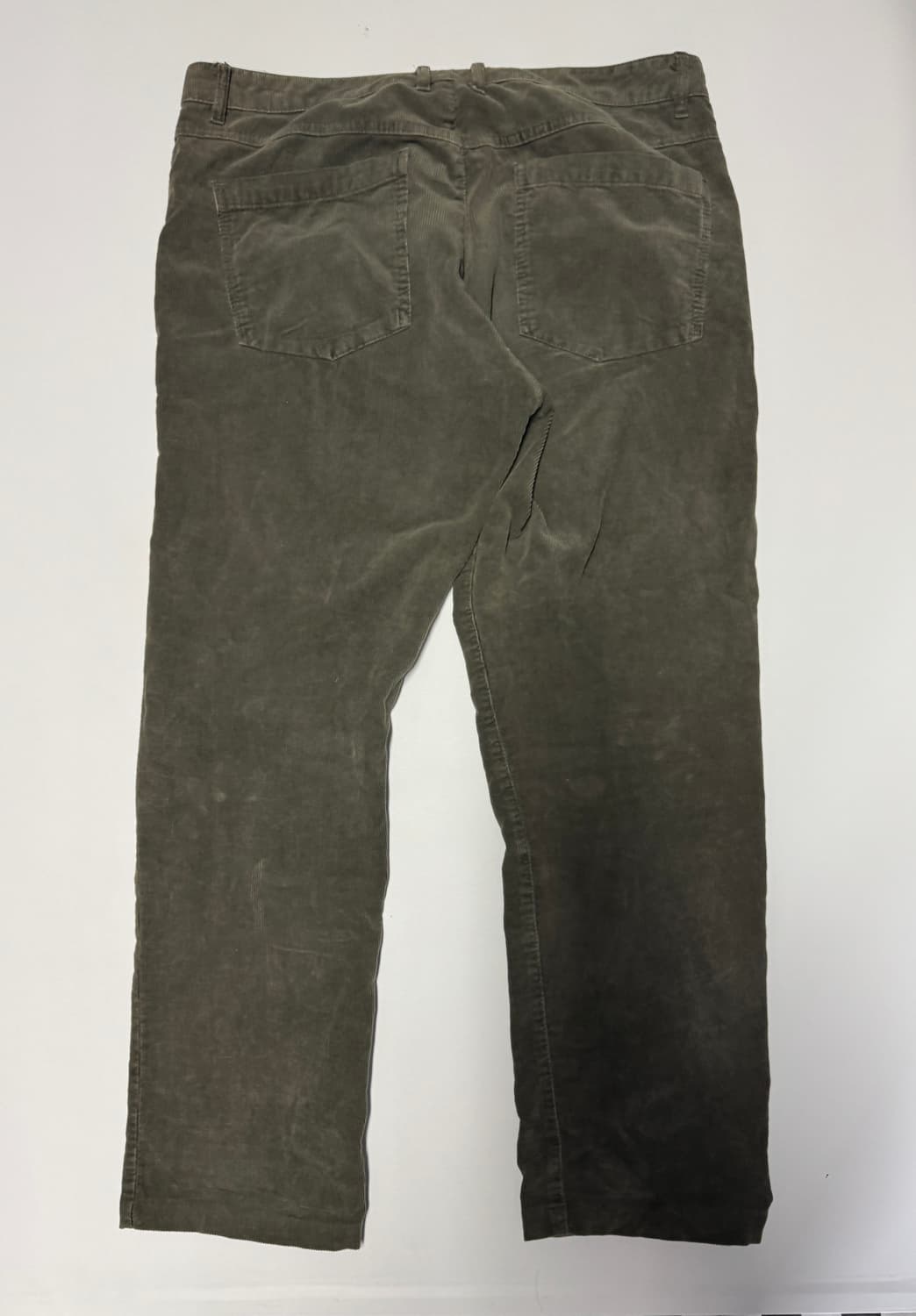 남성 빠니깔레 클래식 코듀로이 팬츠 카키 37인치 상품이미지2