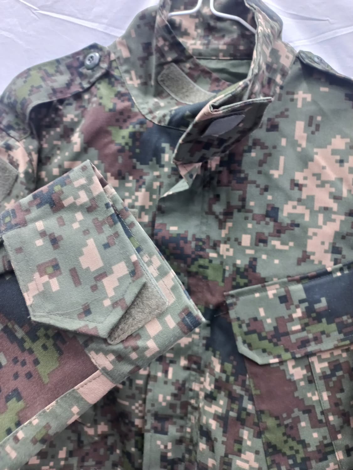 한국 군복 디지털패턴 전투복 상의(남105) 상품이미지5