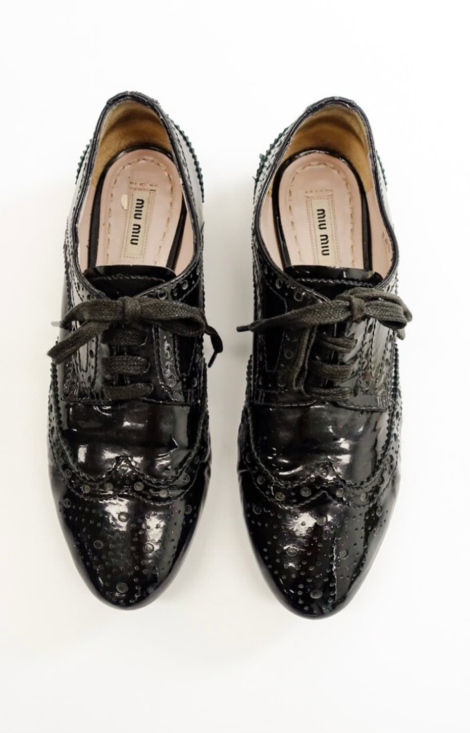 Miu Miu wing tip derby 상품이미지1