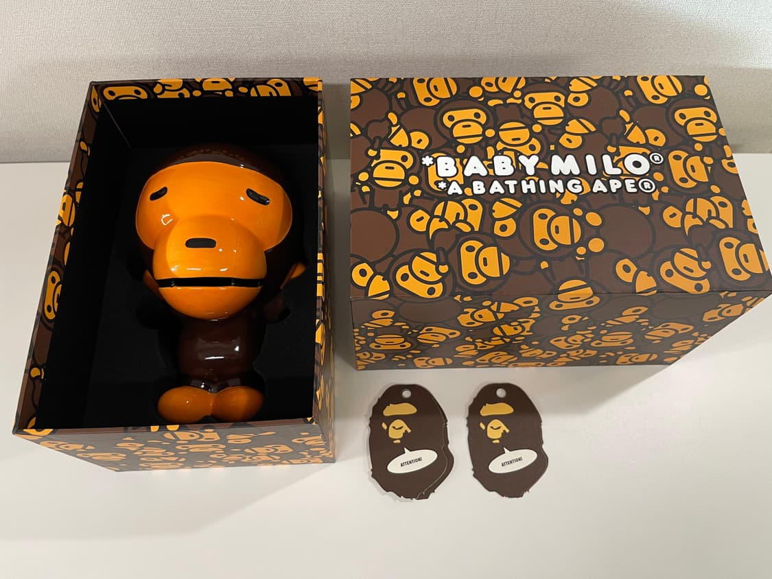 베이프 베이비 마일로 코인 뱅크 피규어 저금통 BAPE Baby Milo 상품이미지7